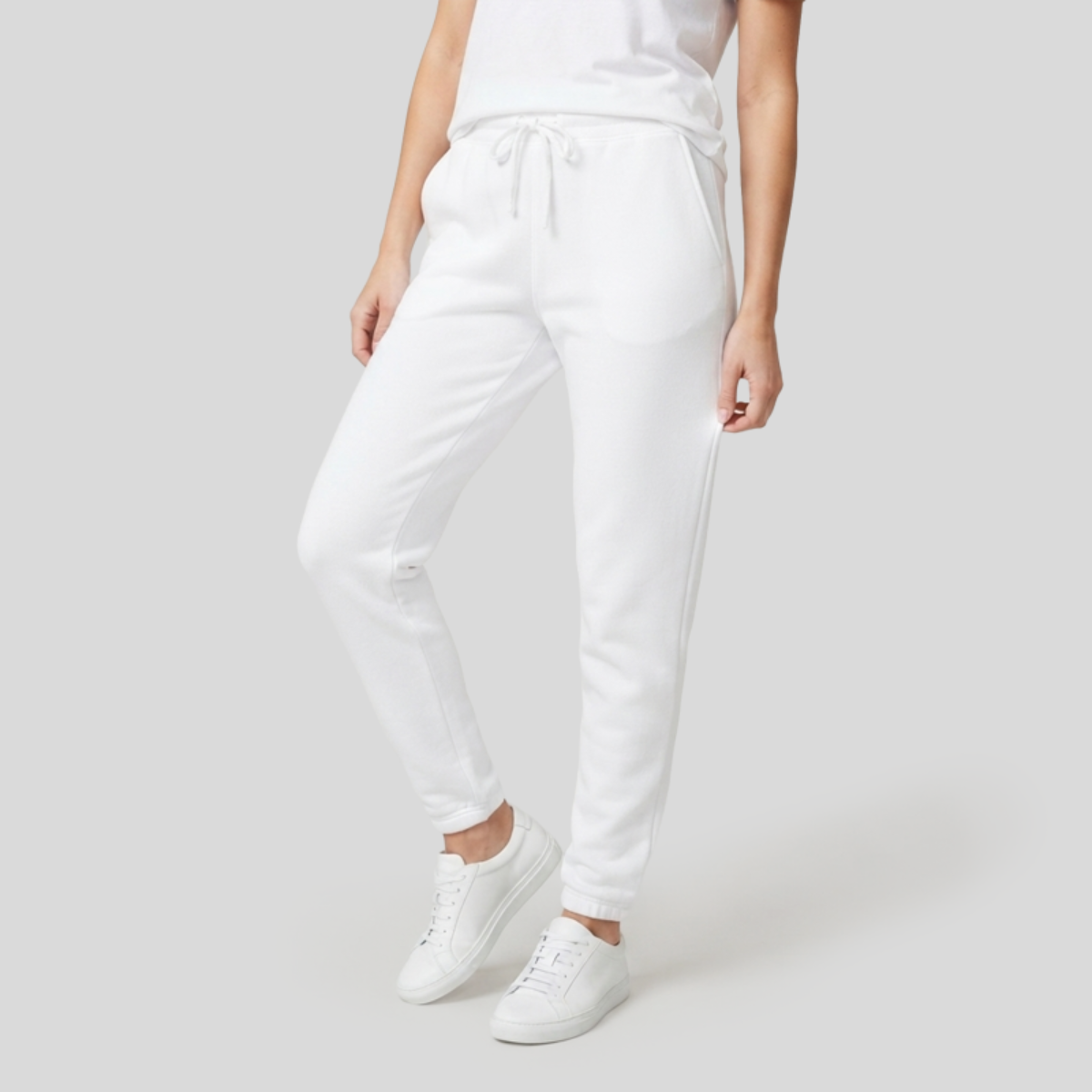 Unisex Fleece Sweatpants (Embroidery) Front