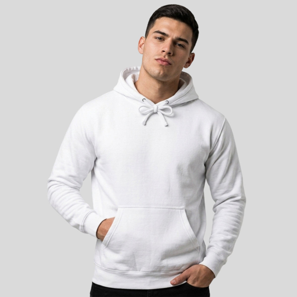 Unisex Heavyweight Pullover Hoodie Front