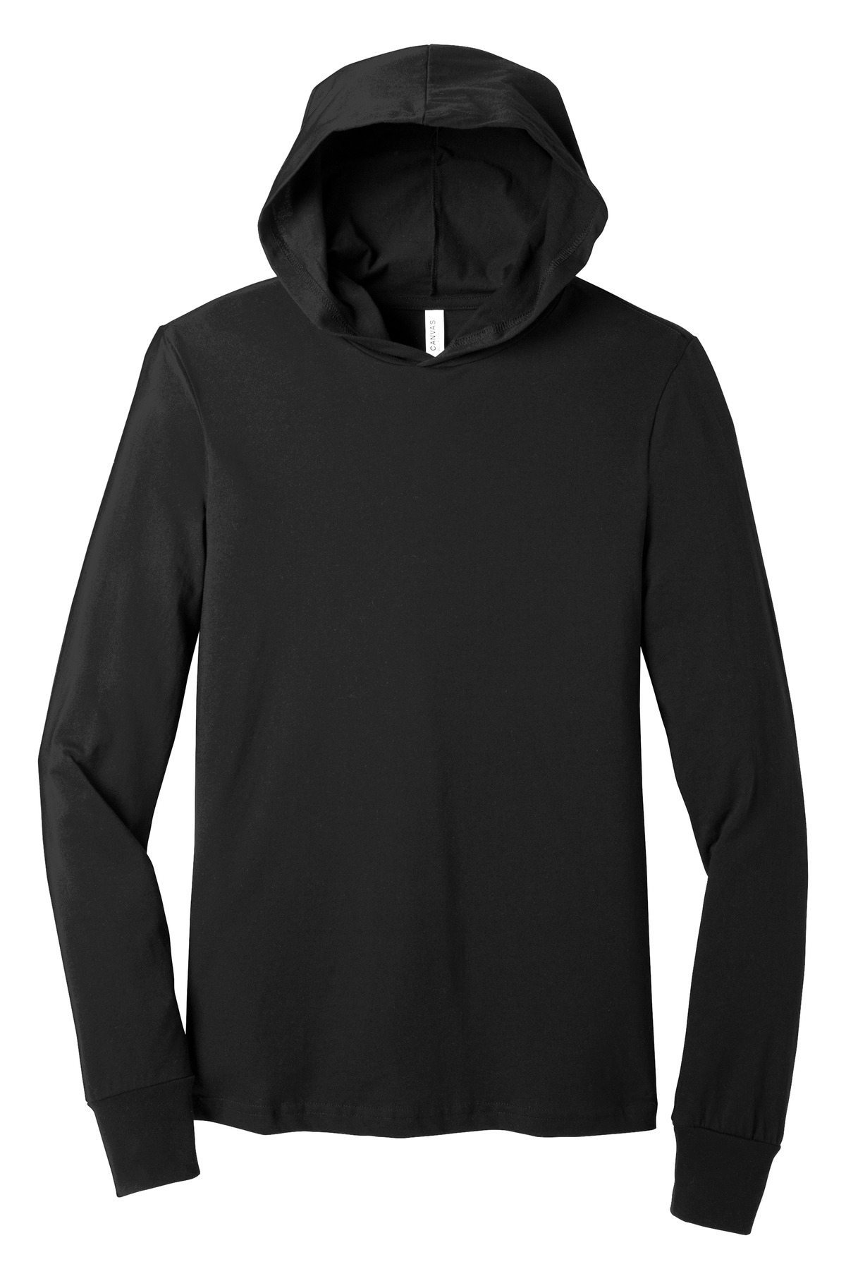 BELLA+CANVAS Unisex Jersey Long Sleeve Hoodie. BC3512 Front