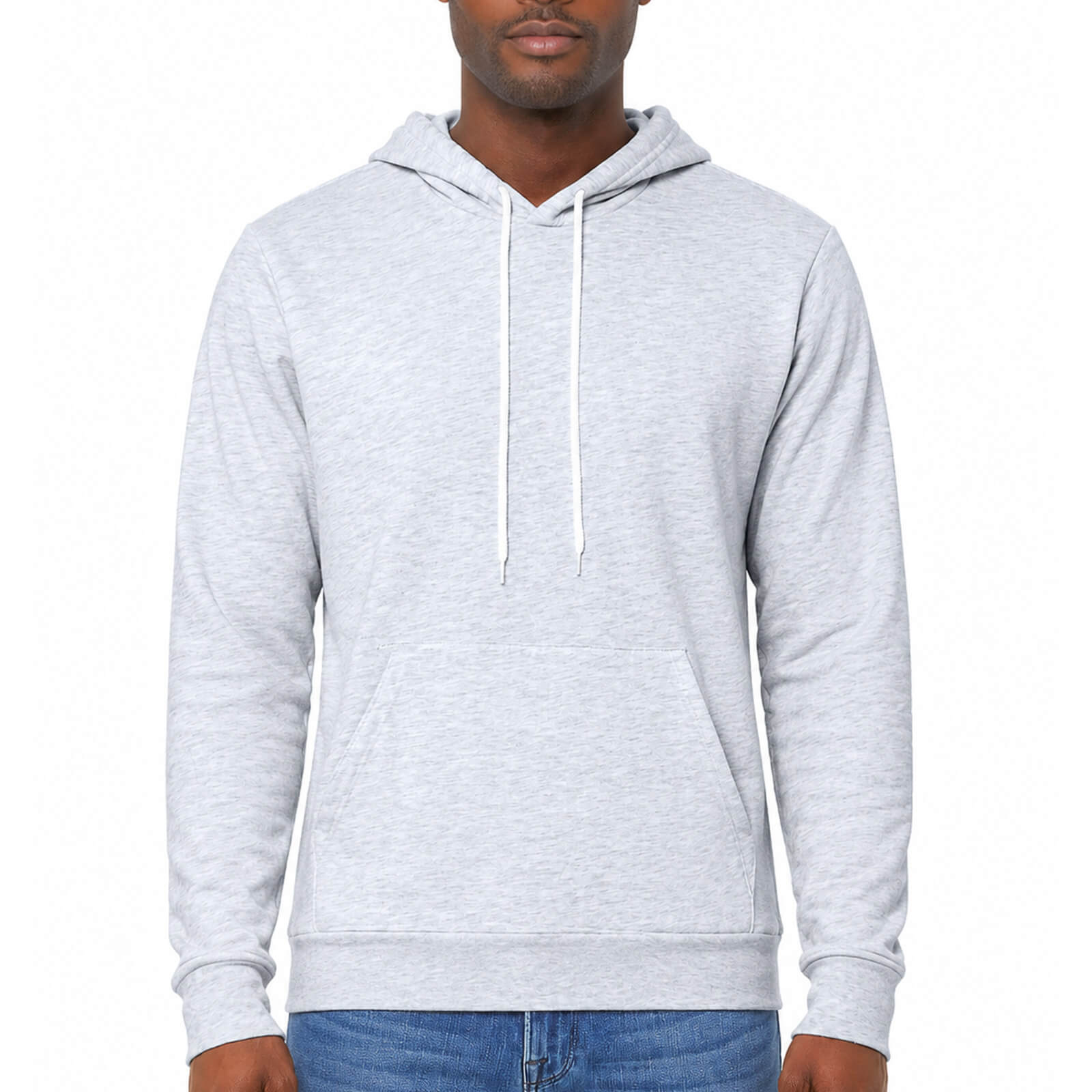BELLA+CANVAS Unisex Sponge Fleece Pullover Hoodie. BC3719 Front