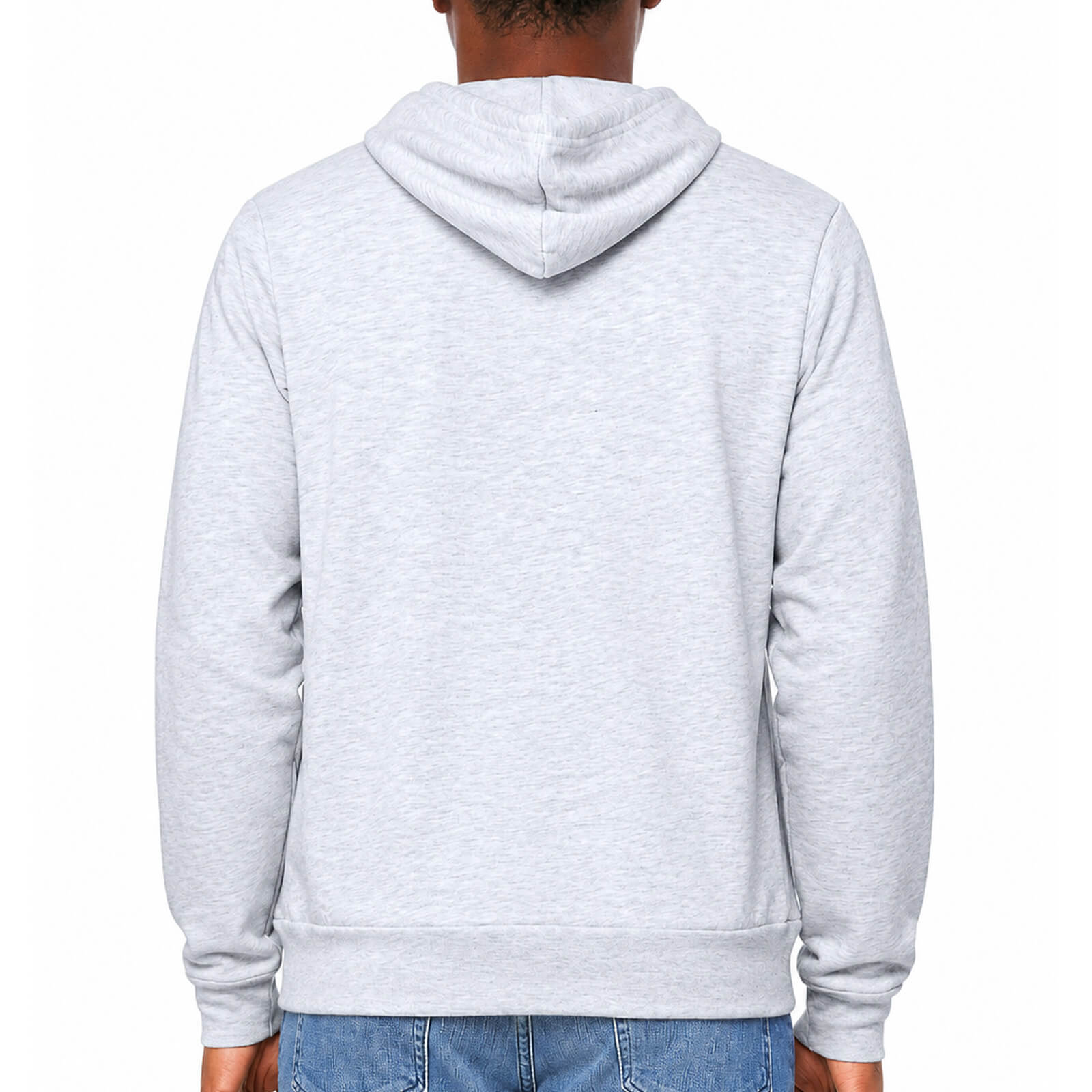 BELLA+CANVAS Unisex Sponge Fleece Pullover Hoodie. BC3719 Back