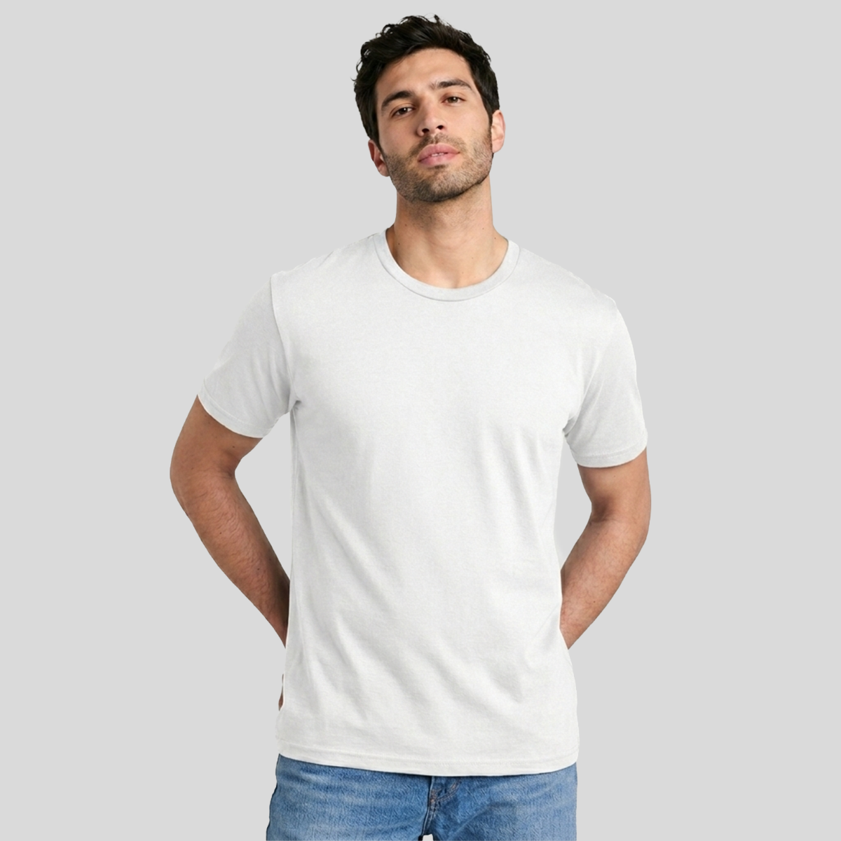District Perfect Tri Tee. DM130 Front