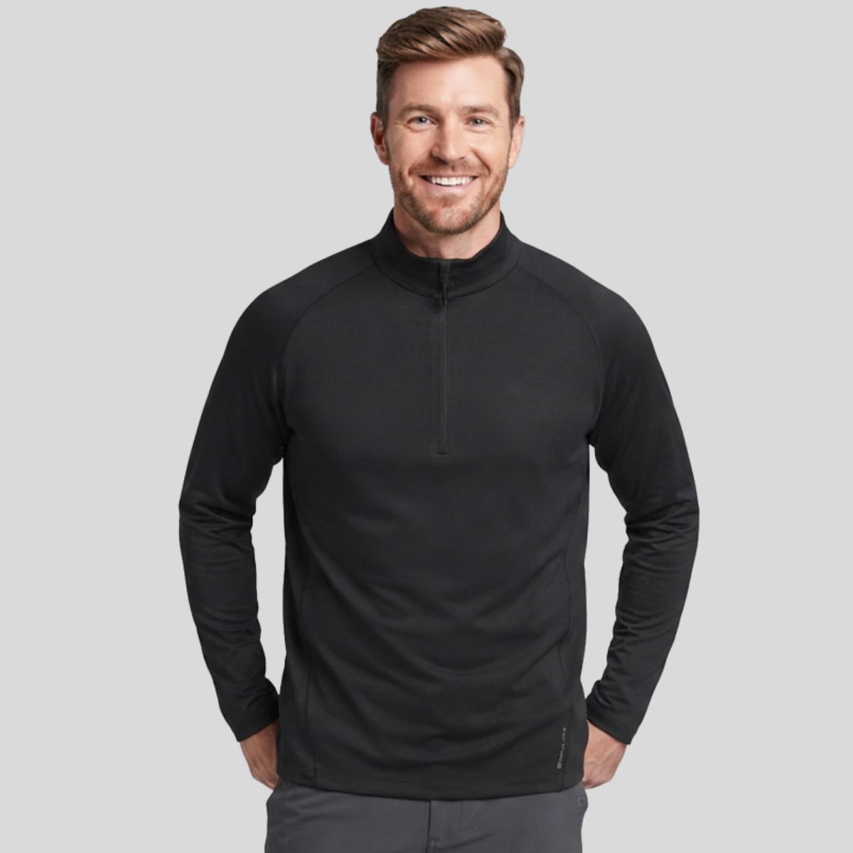 OGIO Radius 1/4-Zip. OE550 Front