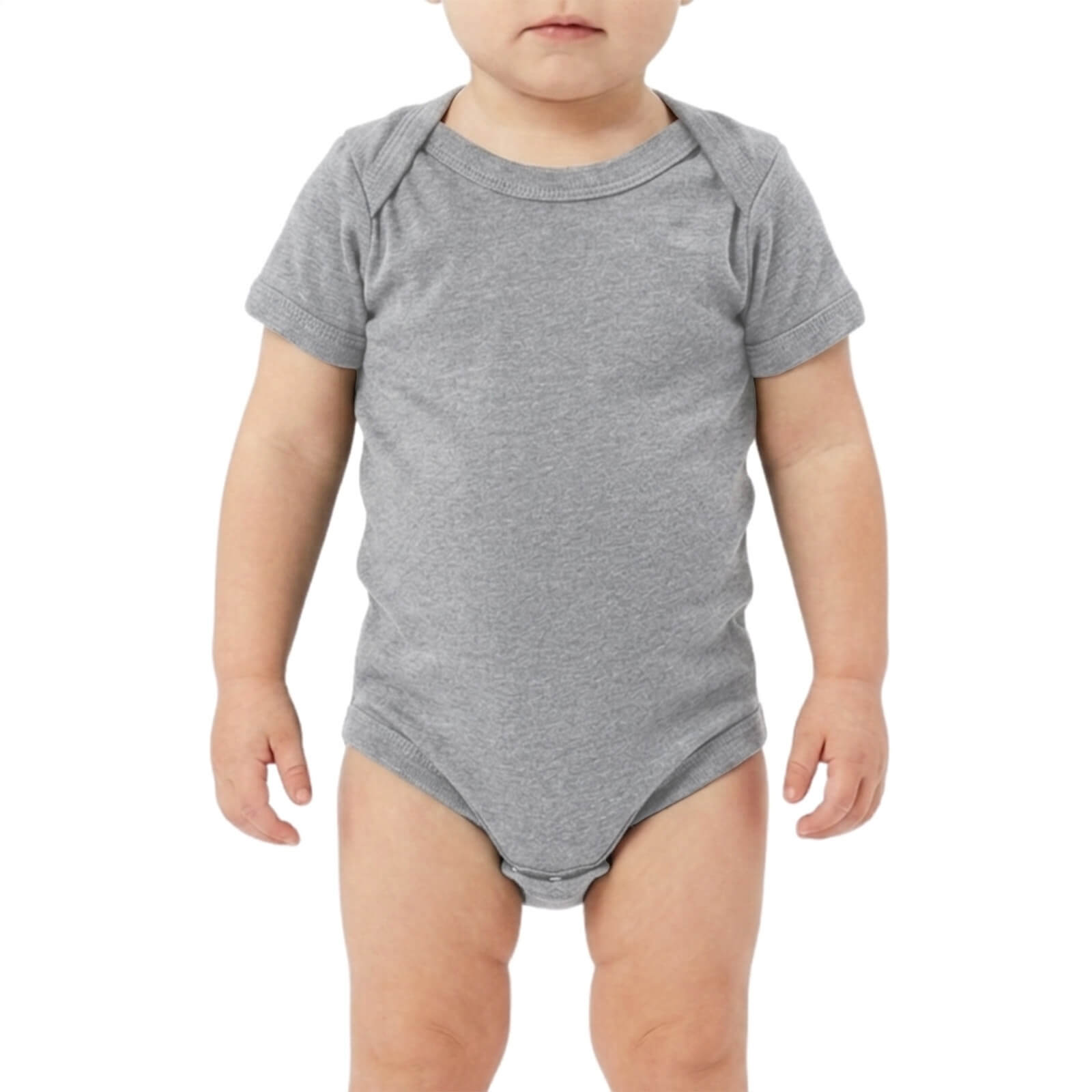 BELLA+CANVAS Infant Jersey Short Sleeve One Piece BC100B Front