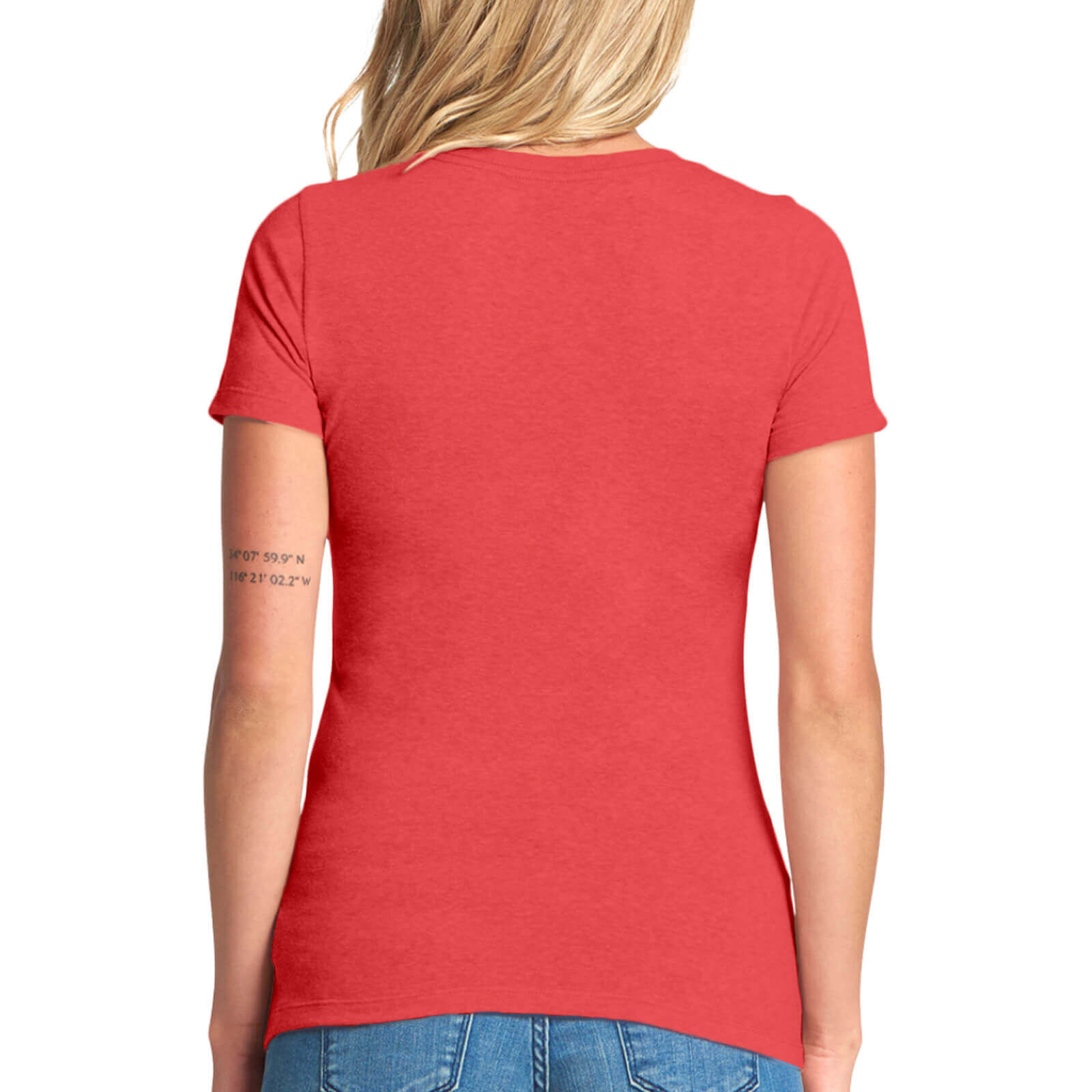 Women's Triblend Tee Back