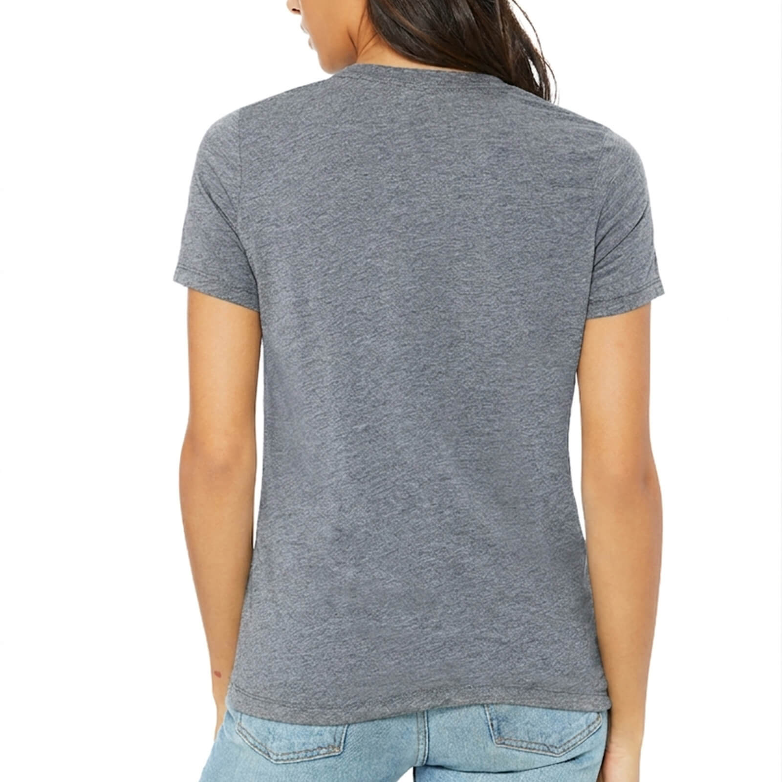 BELLA+CANVAS Women's Relaxed Triblend Tee BC6413 Back