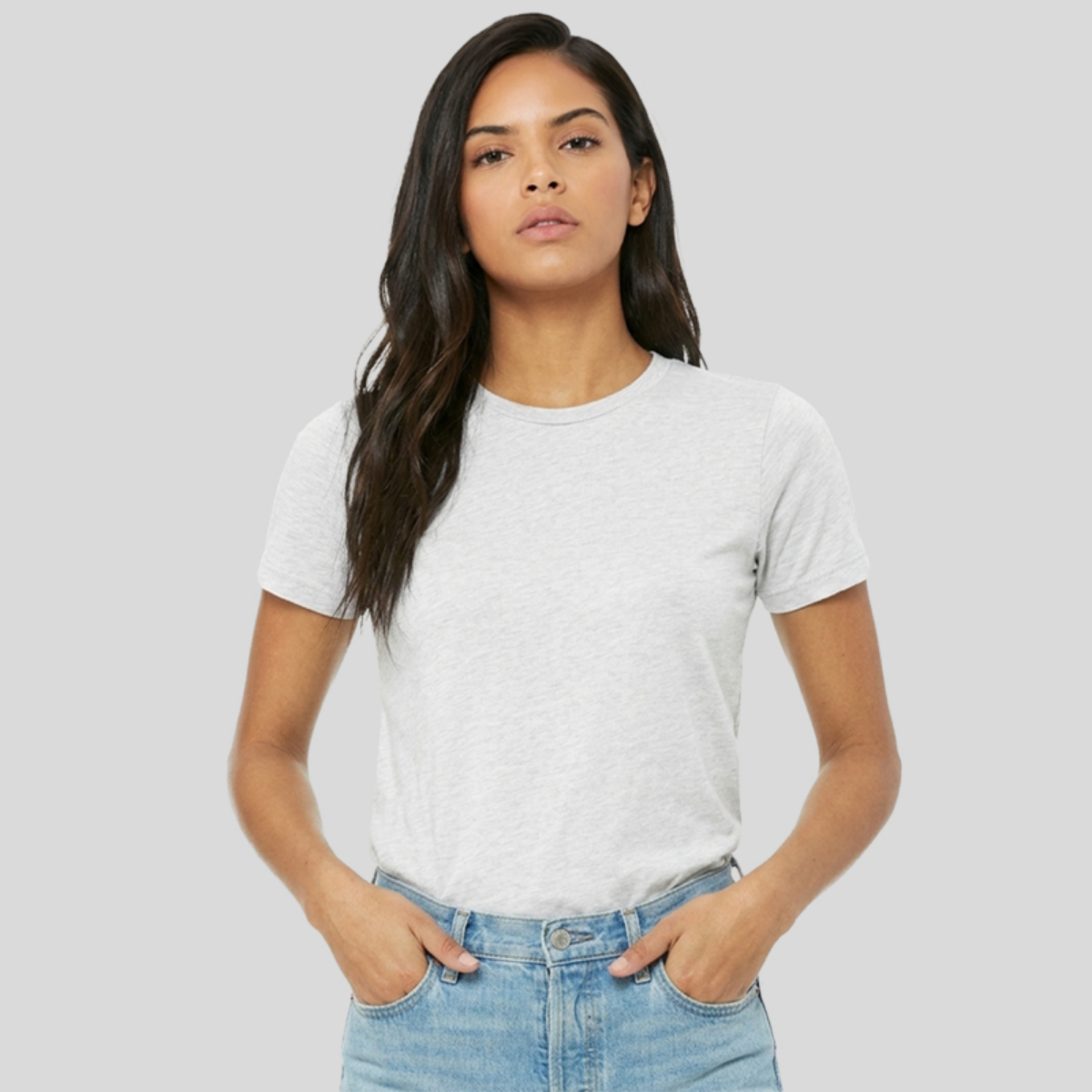 BELLA+CANVAS Women's Relaxed Triblend Tee BC6413 Front