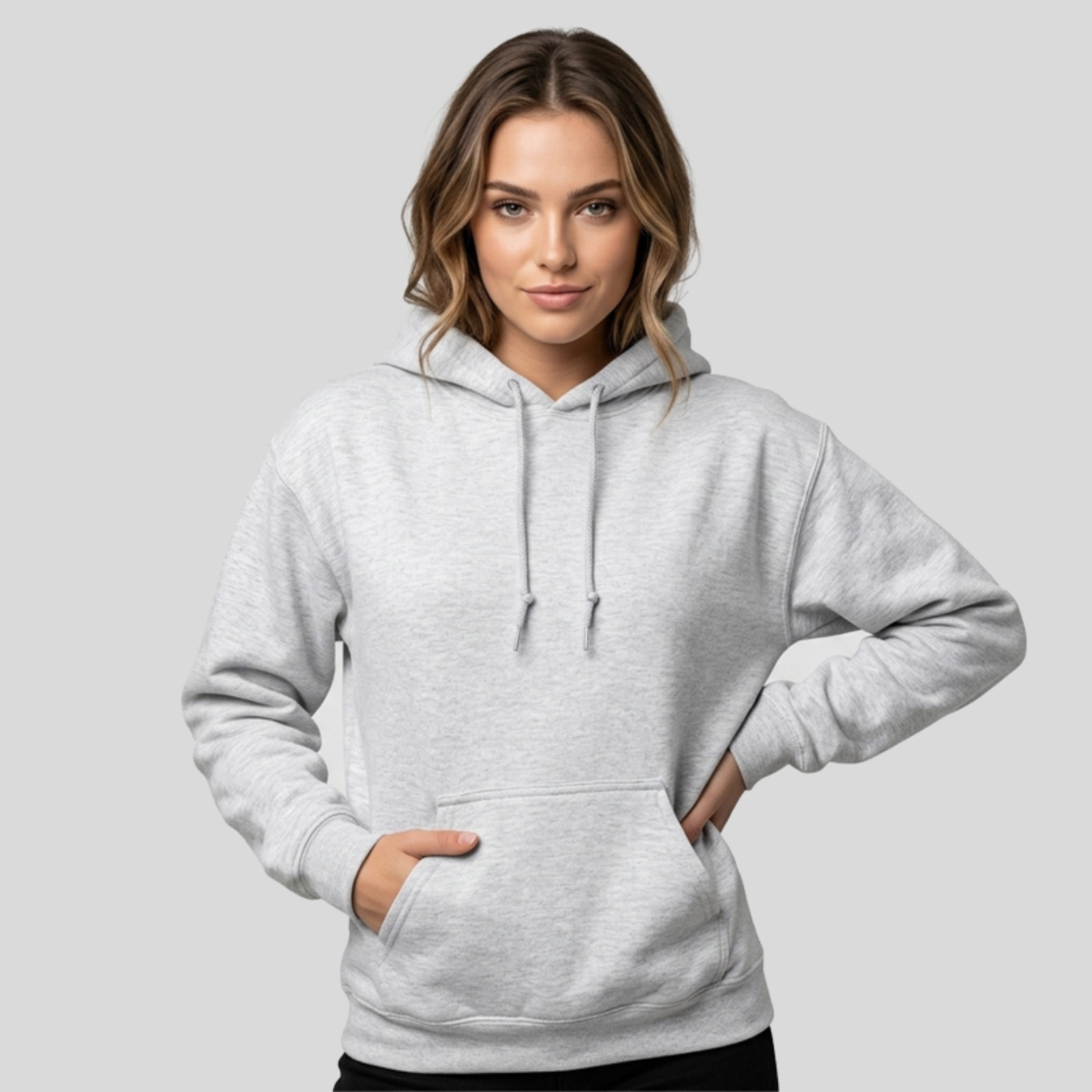 Unisex Fleece Perfect Pullover Hoodie 8.25 Oz Front