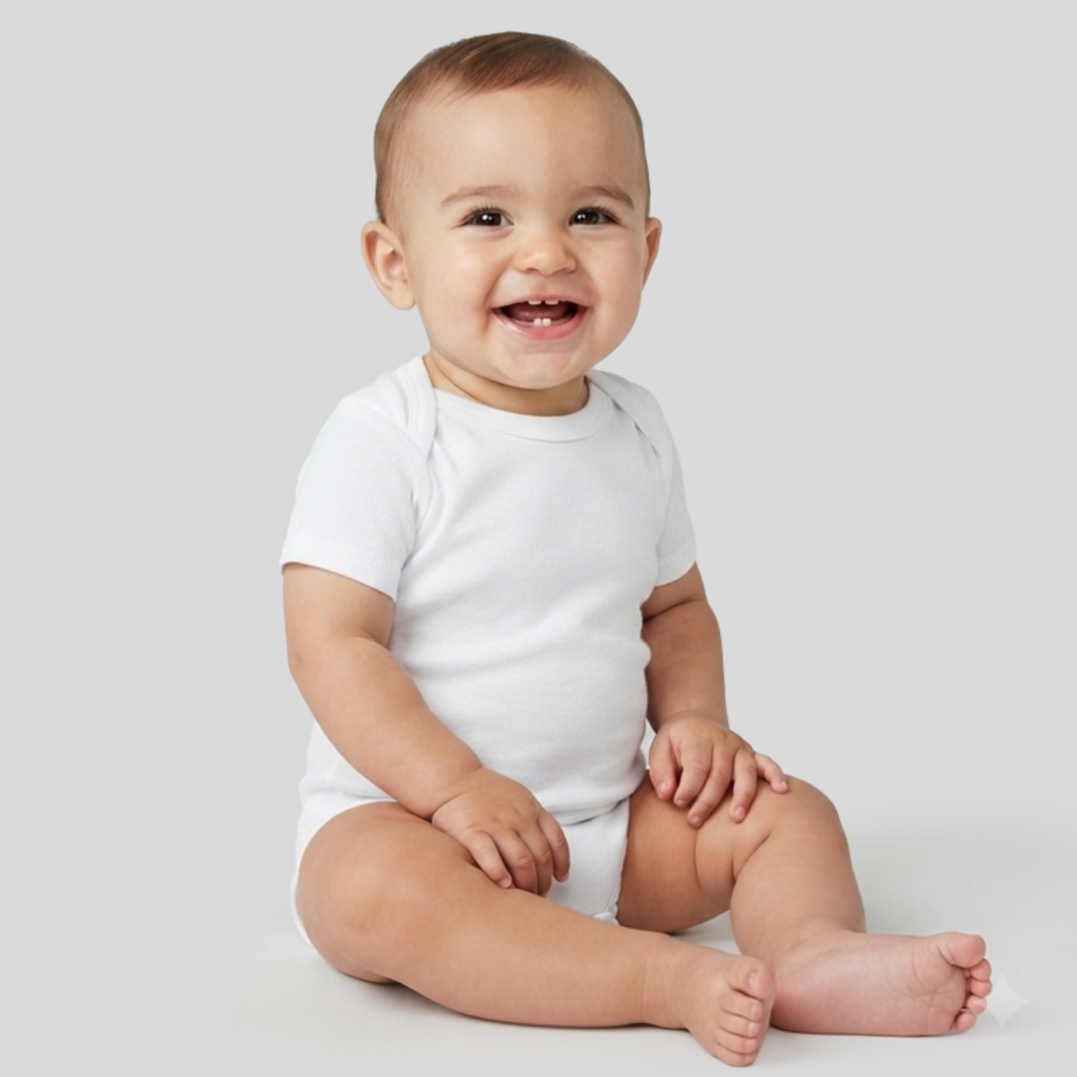 Rabbit Skins Infant Baby Rib Bodysuit Front