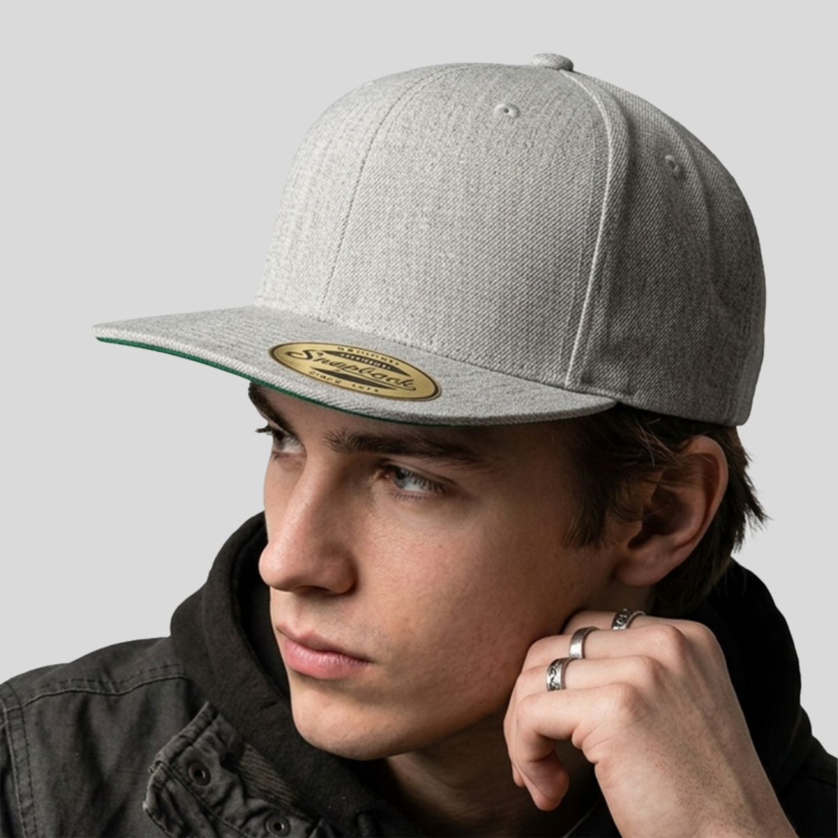YP Classics Flat Bill Snapback Cap Front