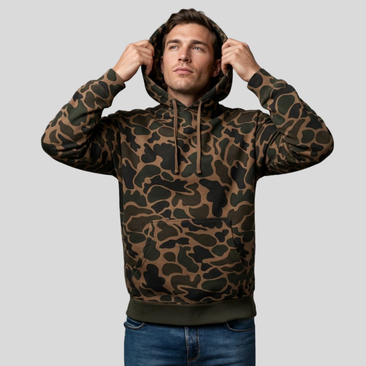 Heavyweight Hooded Sweatshirt Front