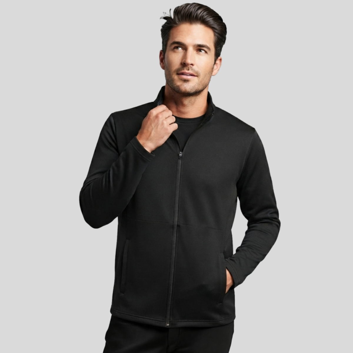 Team 365 Men's Leader Soft Shell Jacket Front
