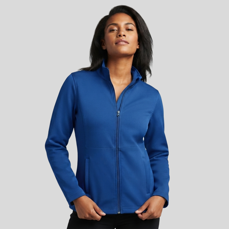 Team 365 Ladies' Leader Soft Shell Jacket Front