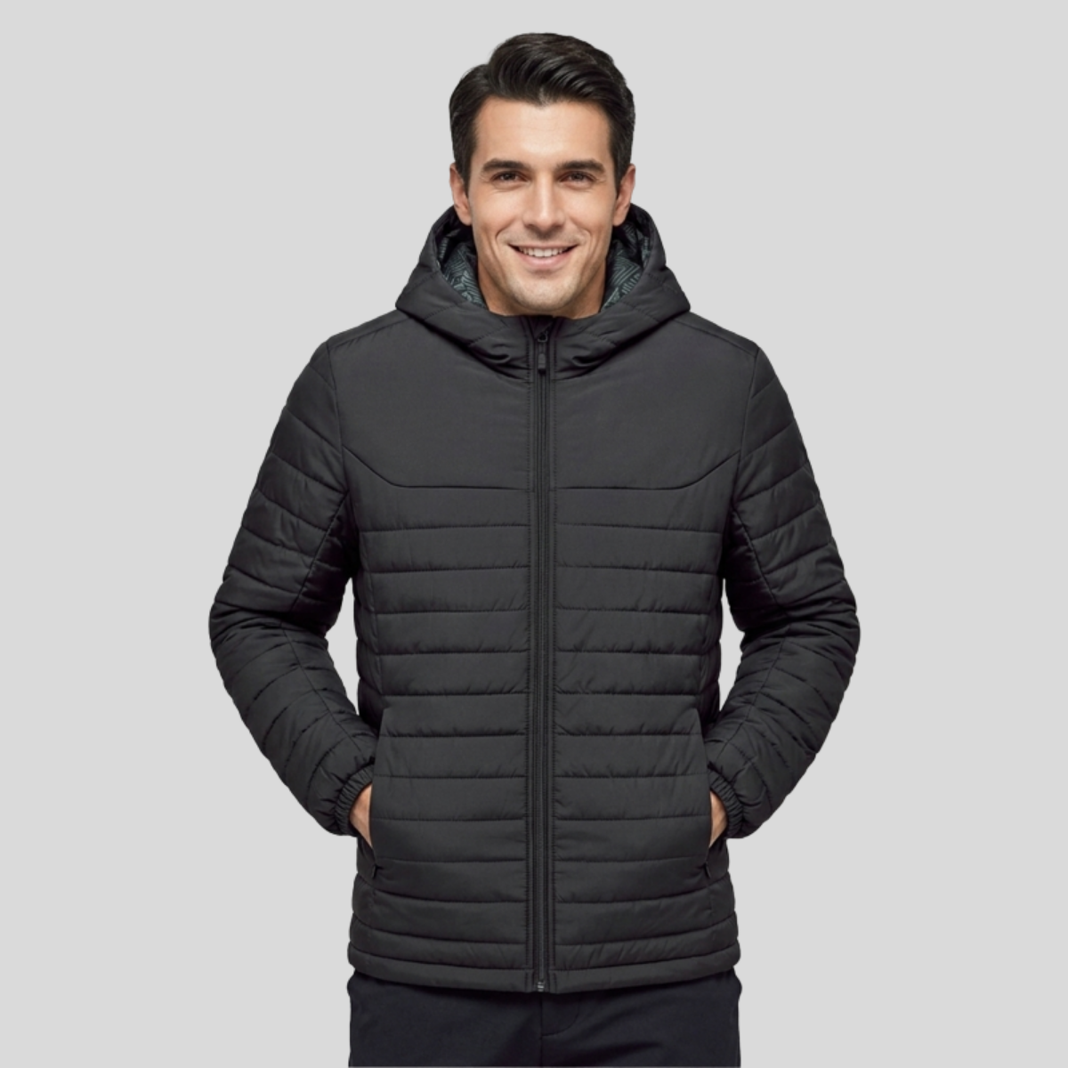 Stormtech® Nautilus Men's Quilted Hoody Front