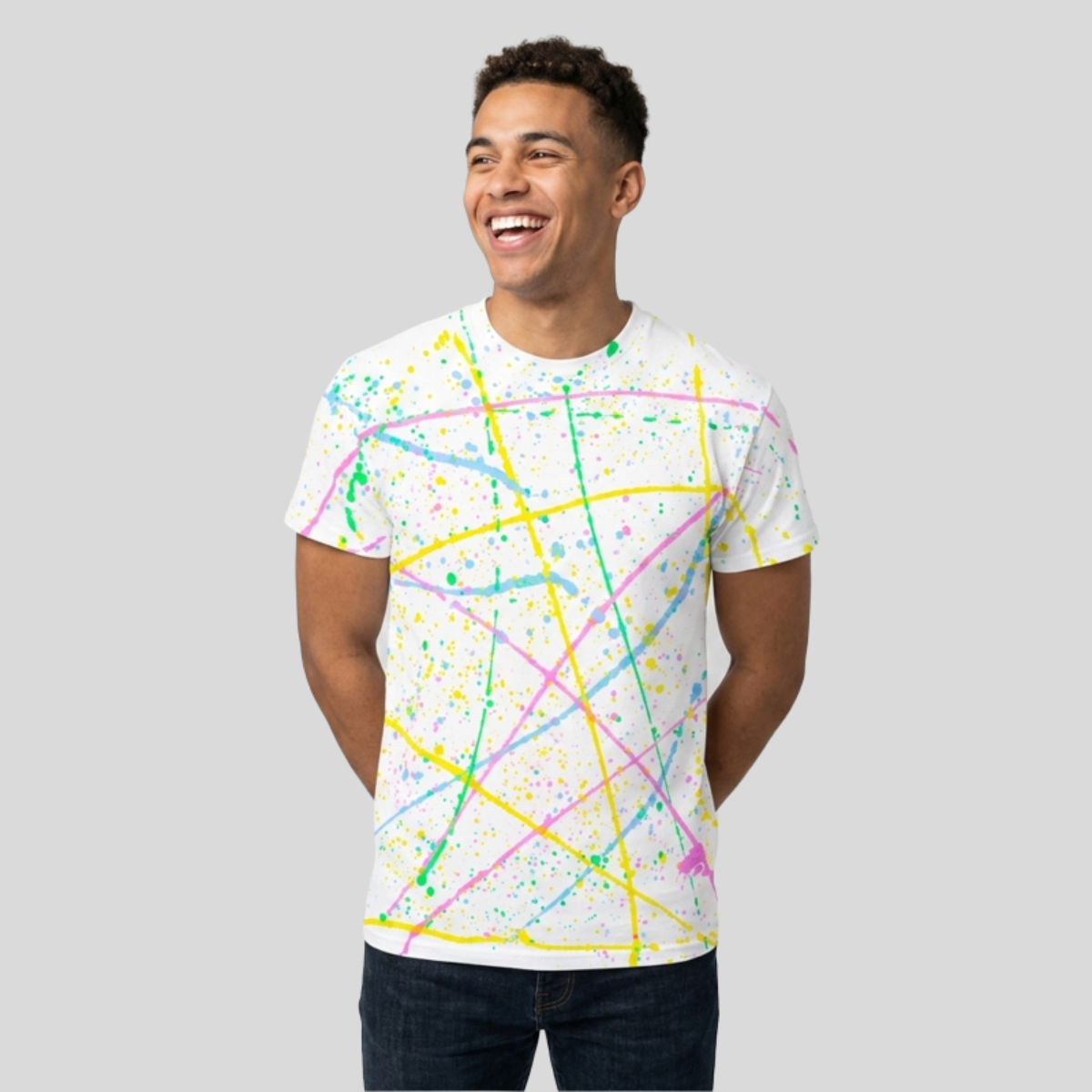 Dyenomite - Splatter T-Shirt Front