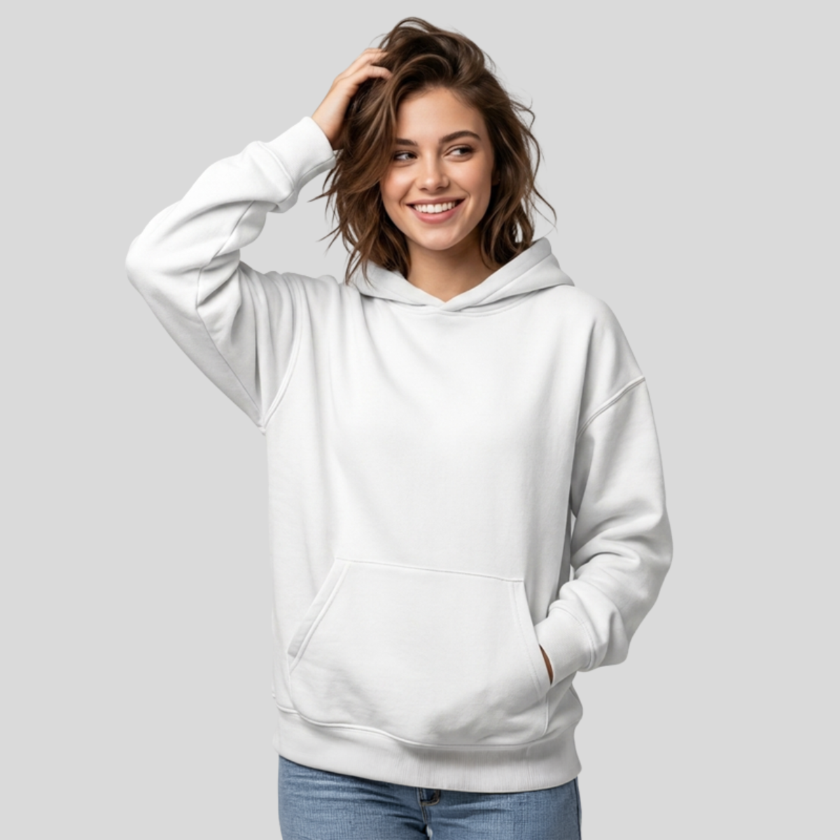 Oversized Pullover Hoodie Front