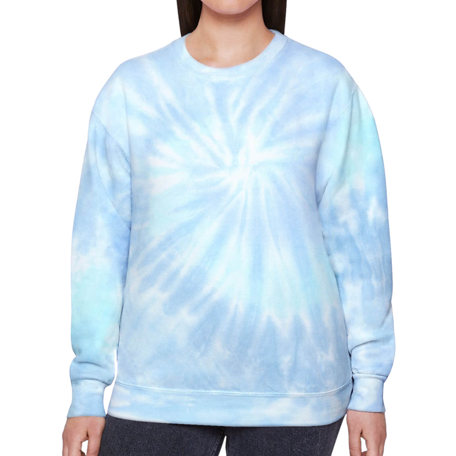 Unisex Tie-Dye Sweatshirt Front