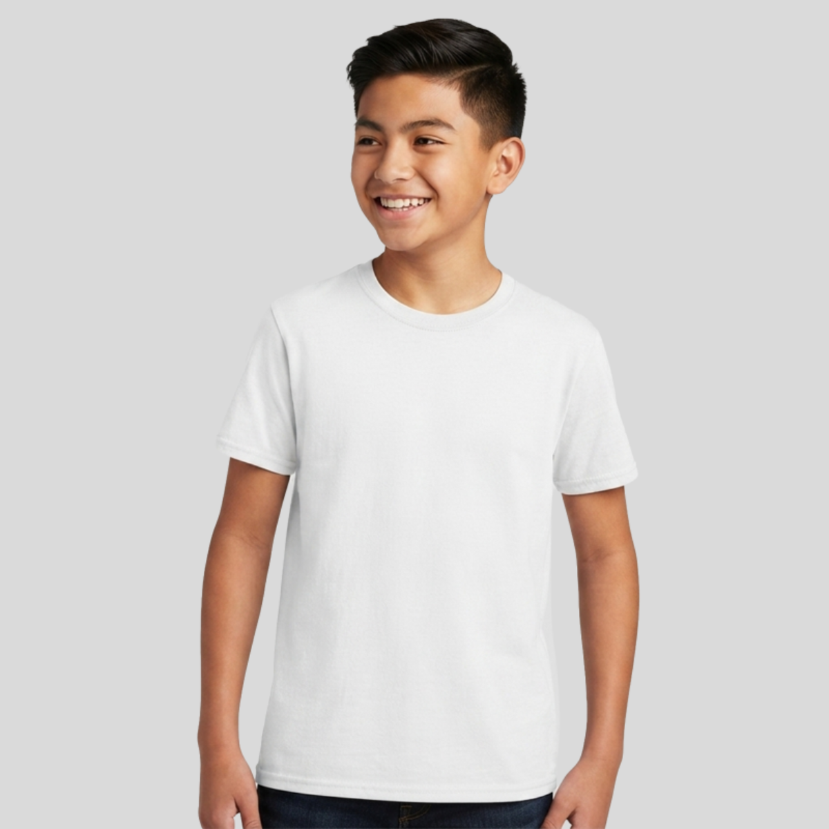 Garment-Dyed Youth Heavyweight T-Shirt Front