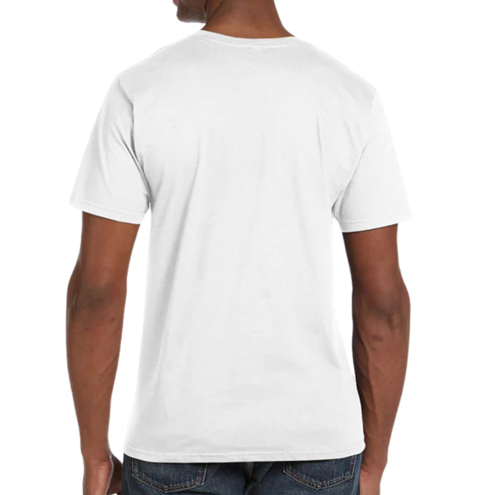 Men's Lightweight V-Neck Tee Back