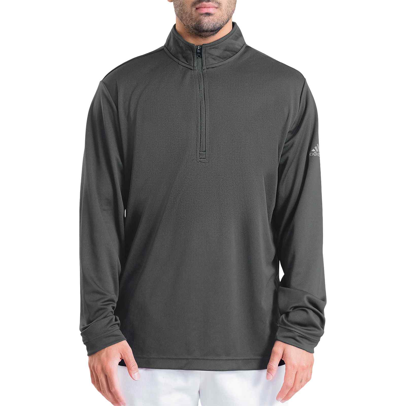 adidas® Quarter-Zip Pullover (Embroidery) Front