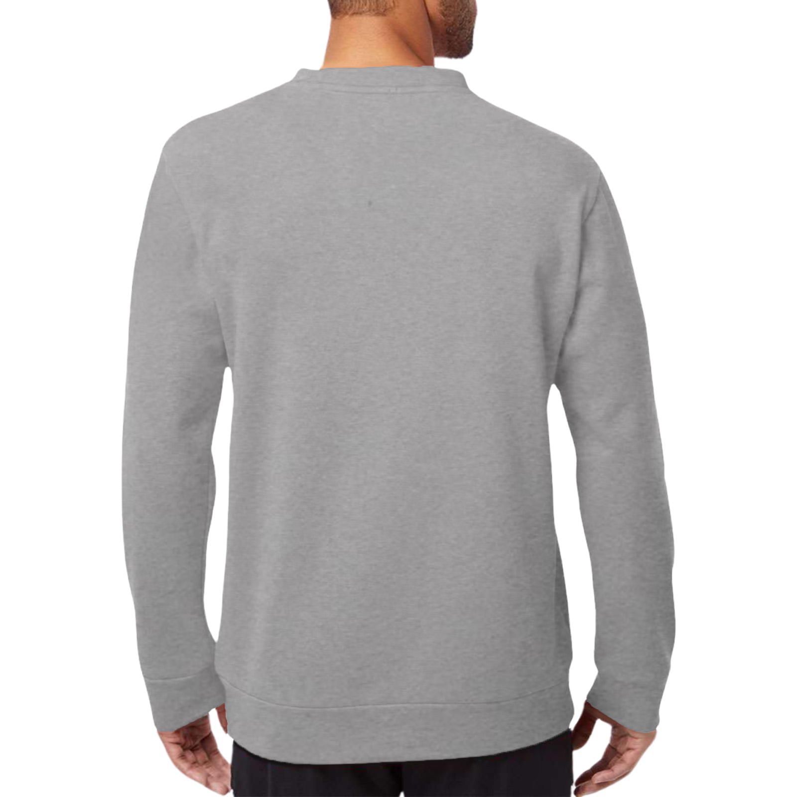 adidas Unisex Fleece Crewneck Sweatshirt Back
