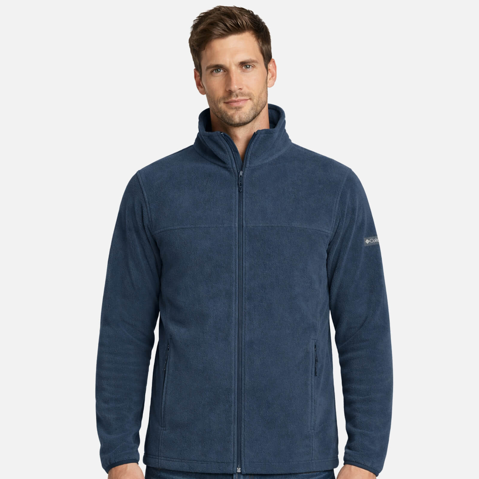 Unisex Columbia Fleece Jacket (Embroidery) Back