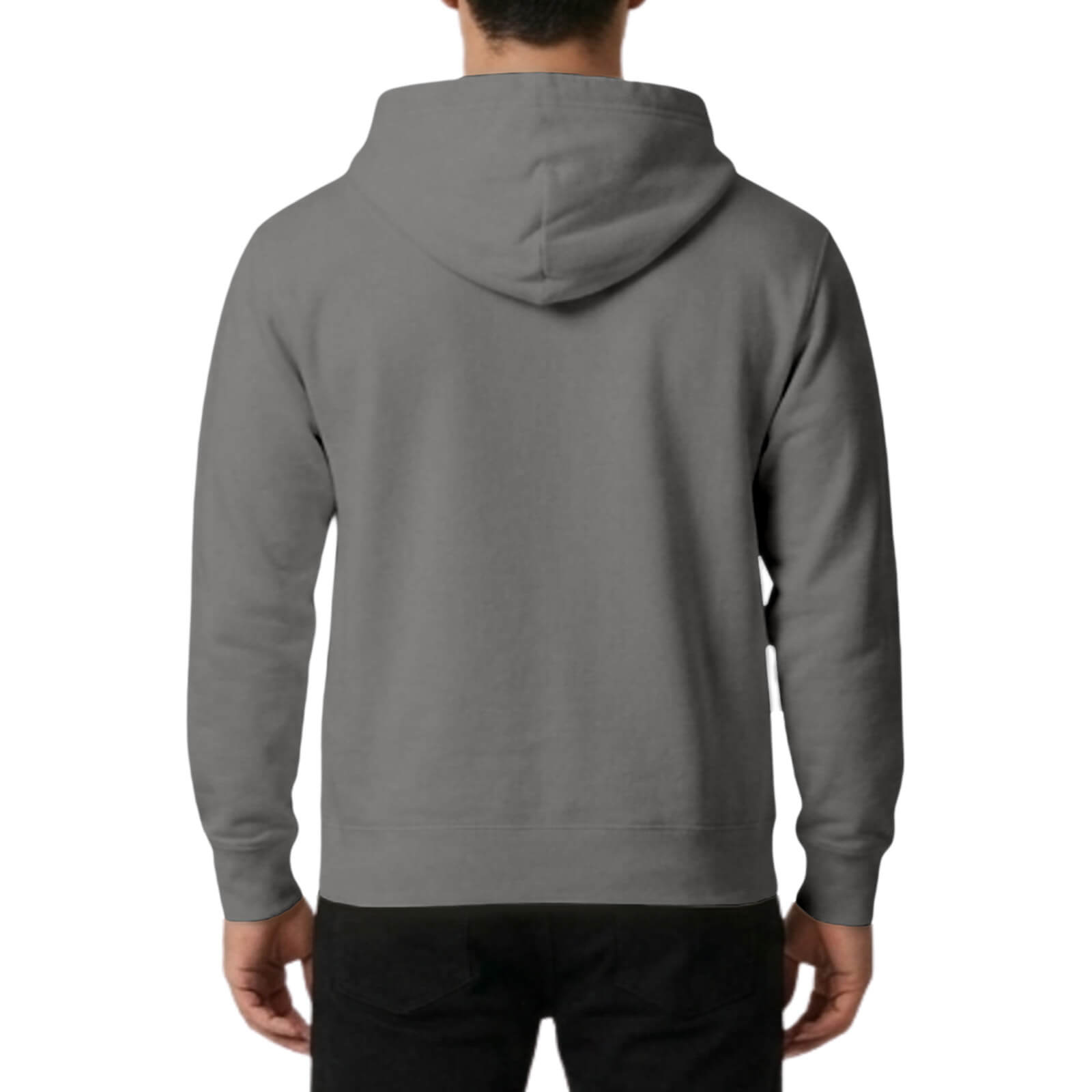 Lightweight Youth Hooded Sweatshirt Back