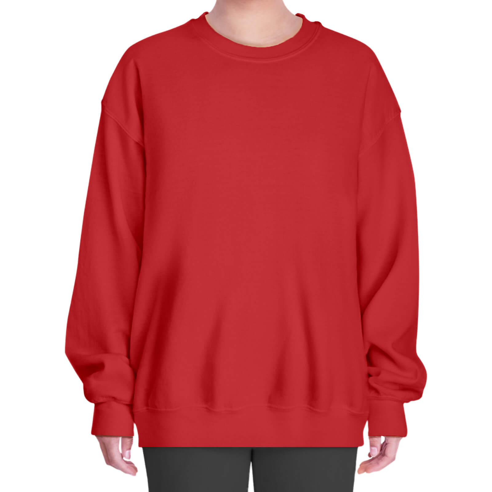 Unisex DryBlend® Crewneck Sweatshirt Front
