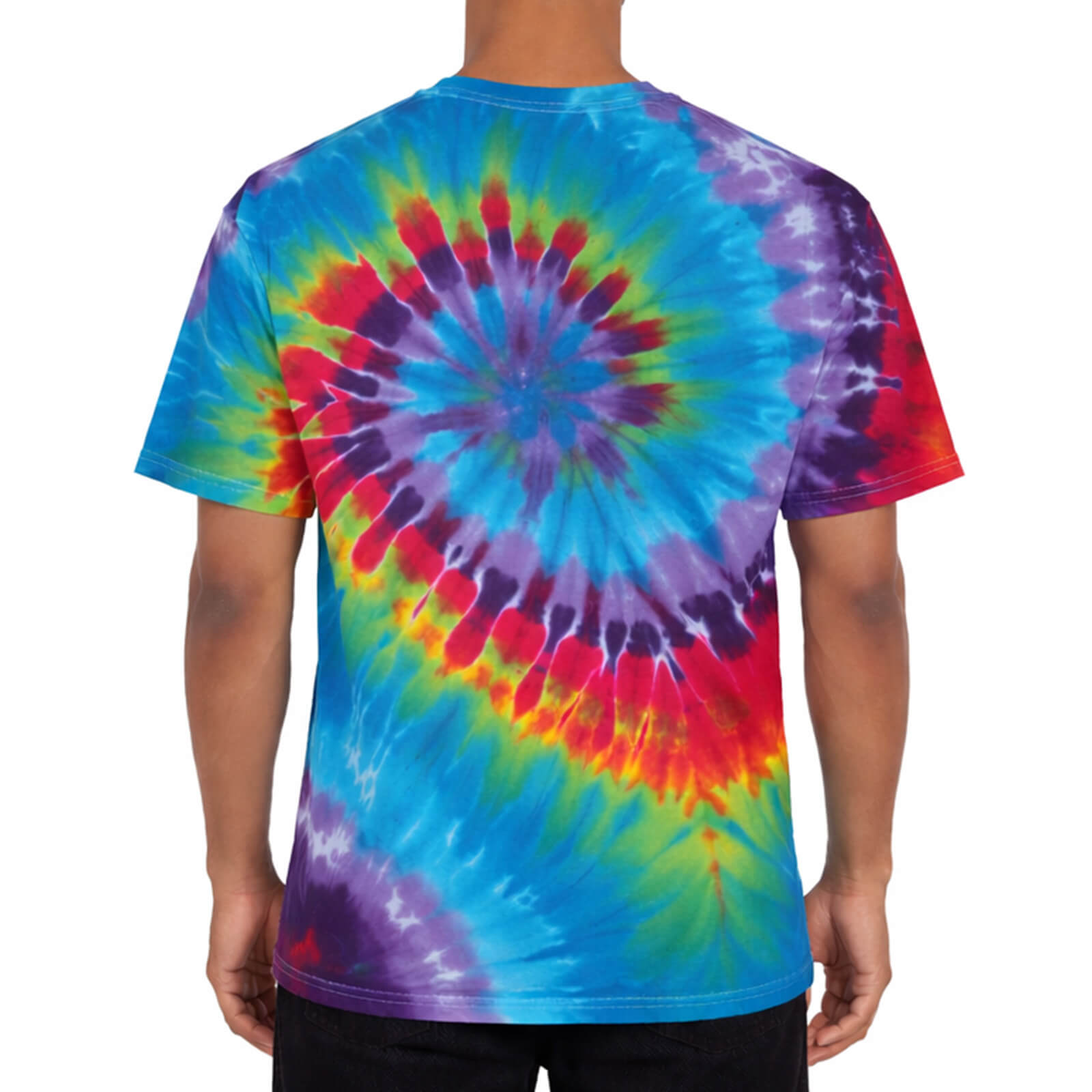 Tie-Dye Tee, Spiral Back