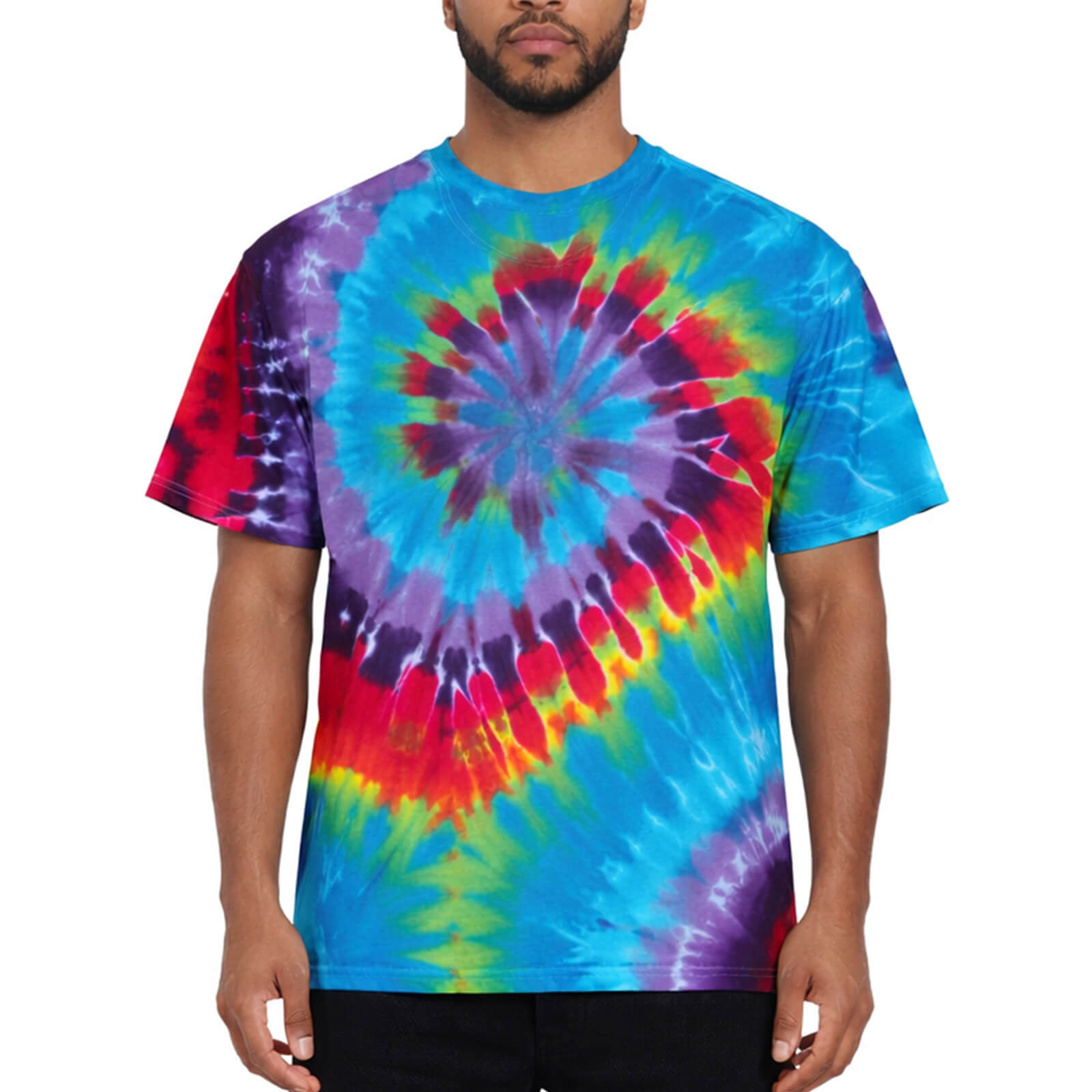 Tie-Dye Tee, Spiral Front