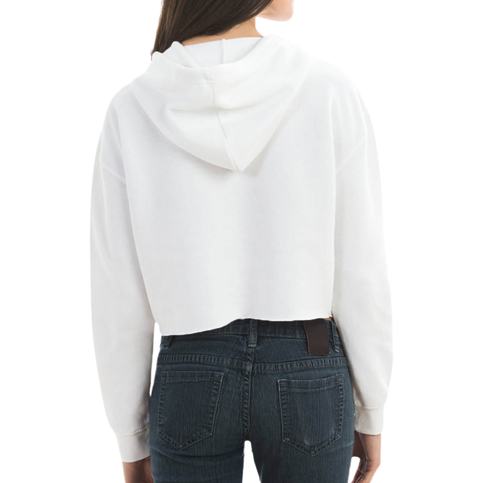 Crop Hoodie Back