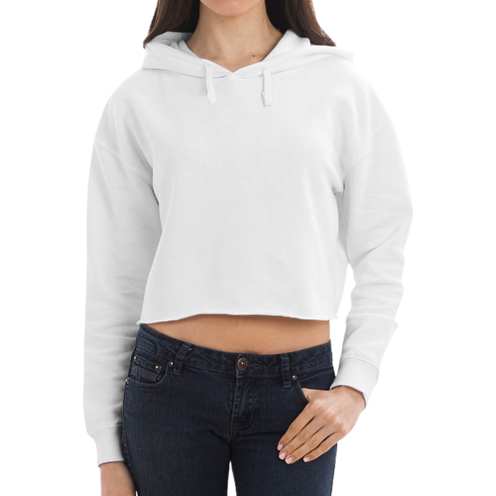 Crop Hoodie Front