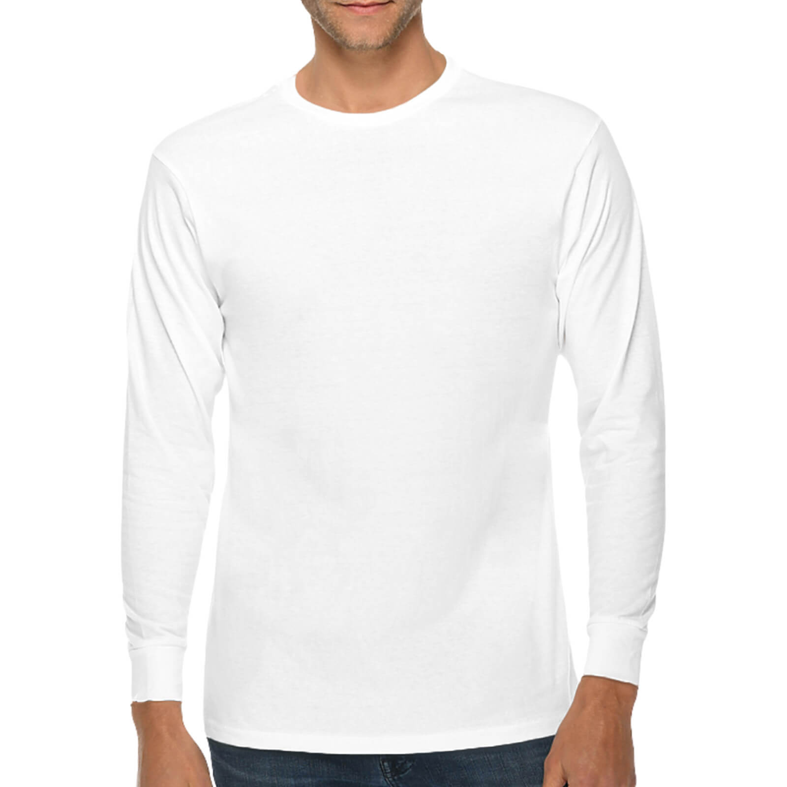 Long Sleeve Crewneck Tee Front