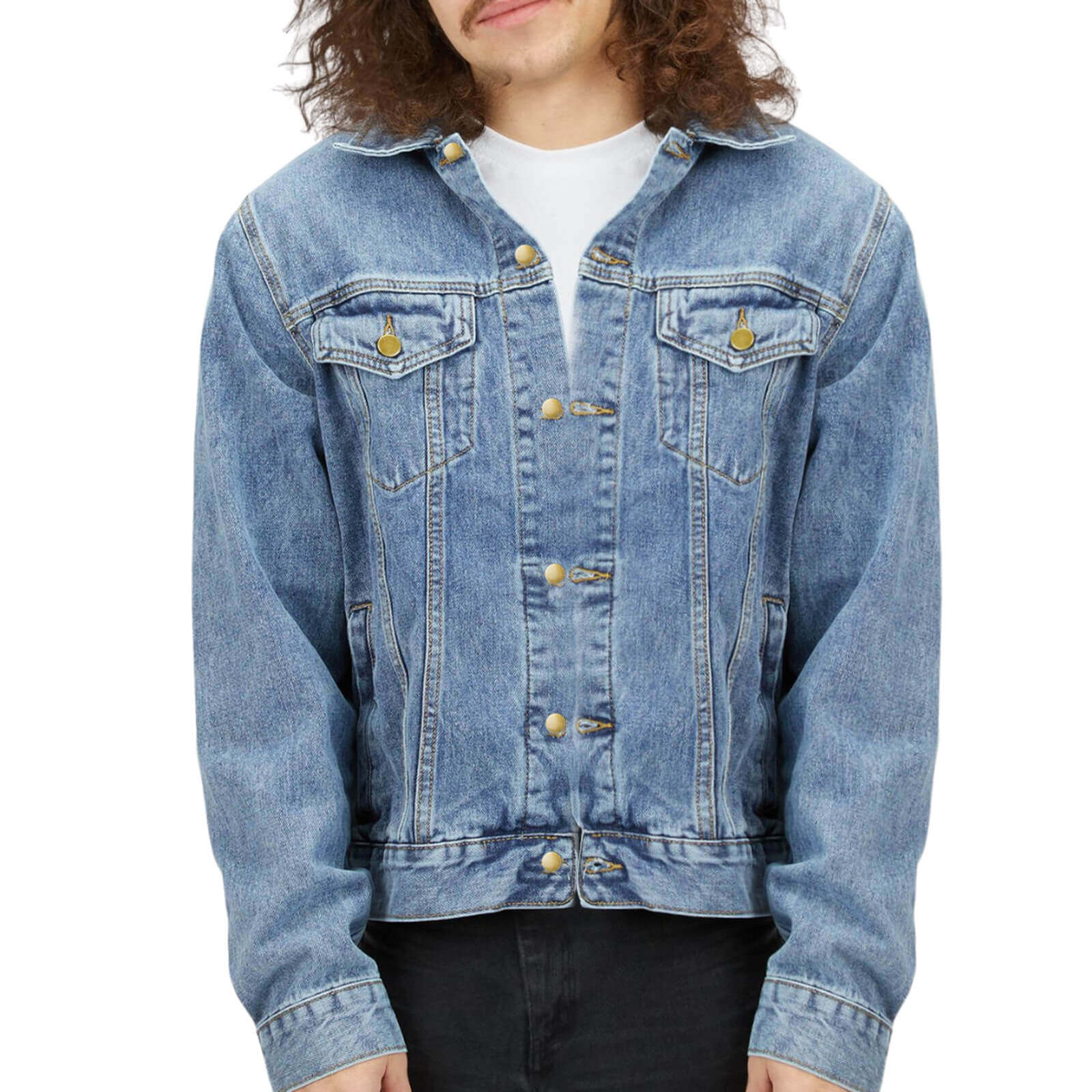 Men's Denim Jacket Front