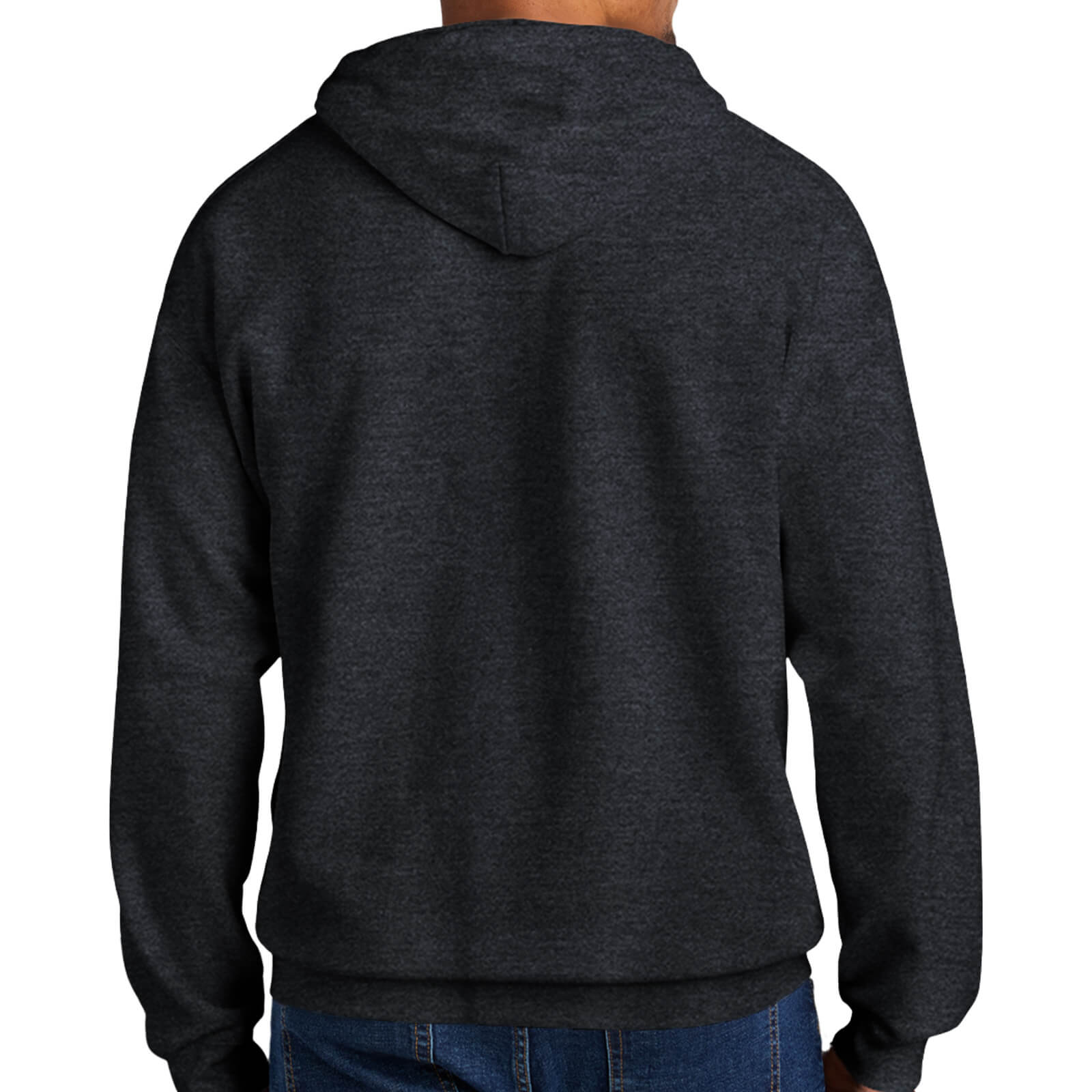 Unisex Midweight Softstyle Fleece Hoodie Back