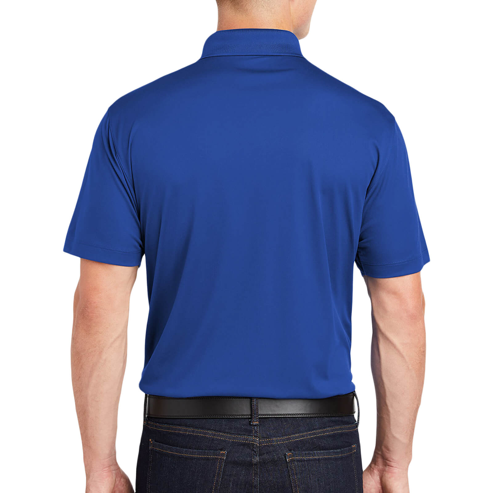 Men's Sport Polo Shirt Back