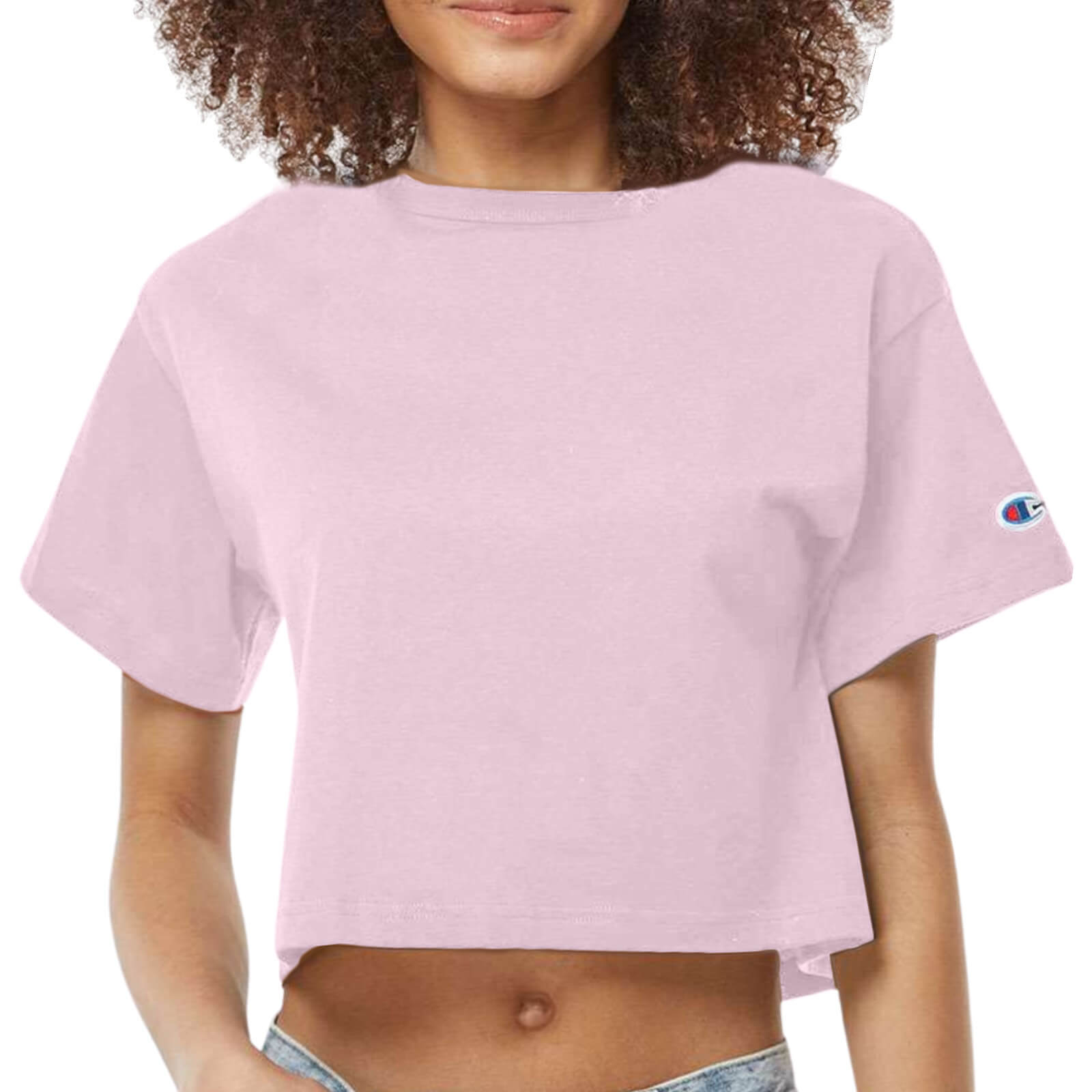 Champion Women's Heritage Cropped T-Shirt Front
