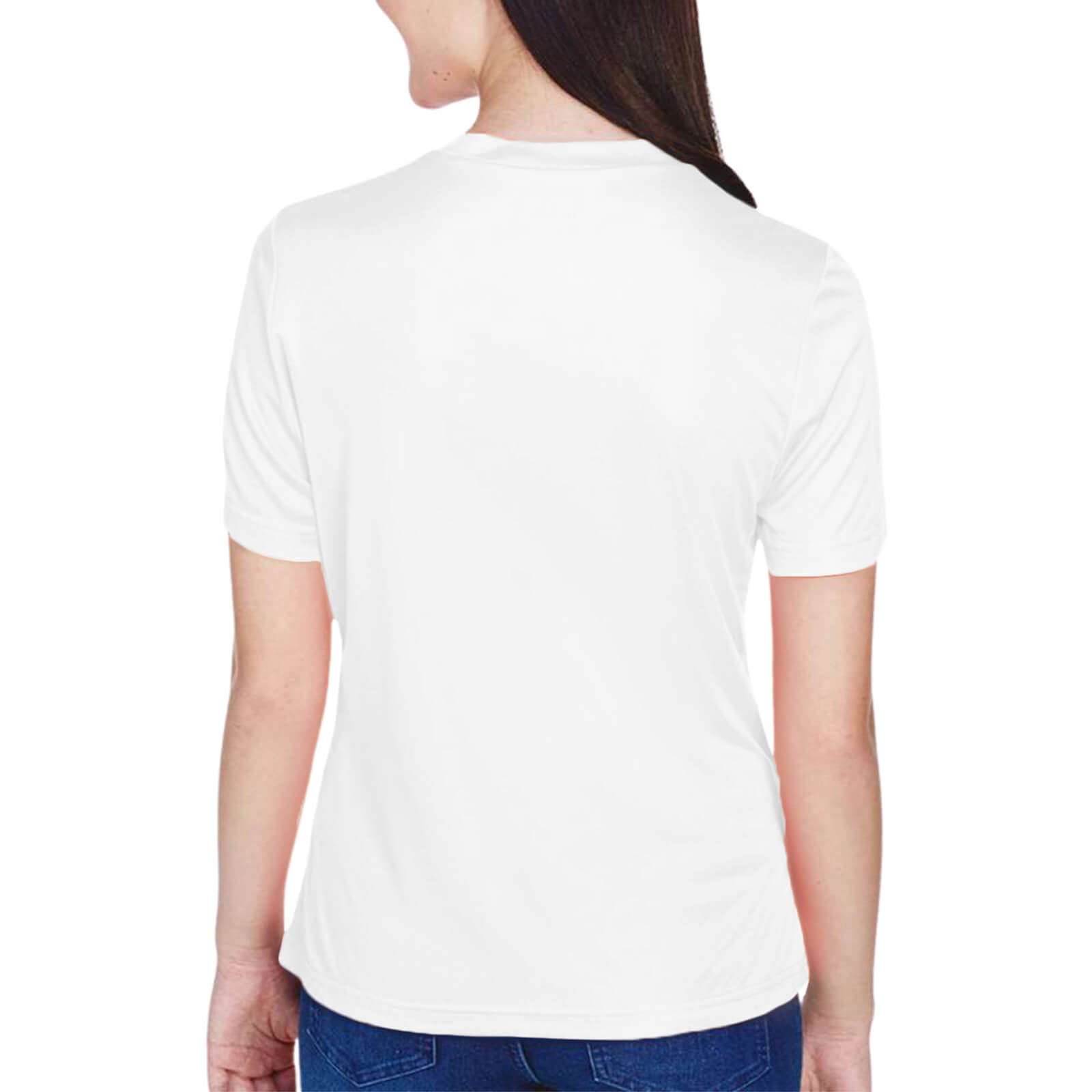 Women's Performance V-Neck T-Shirt Back