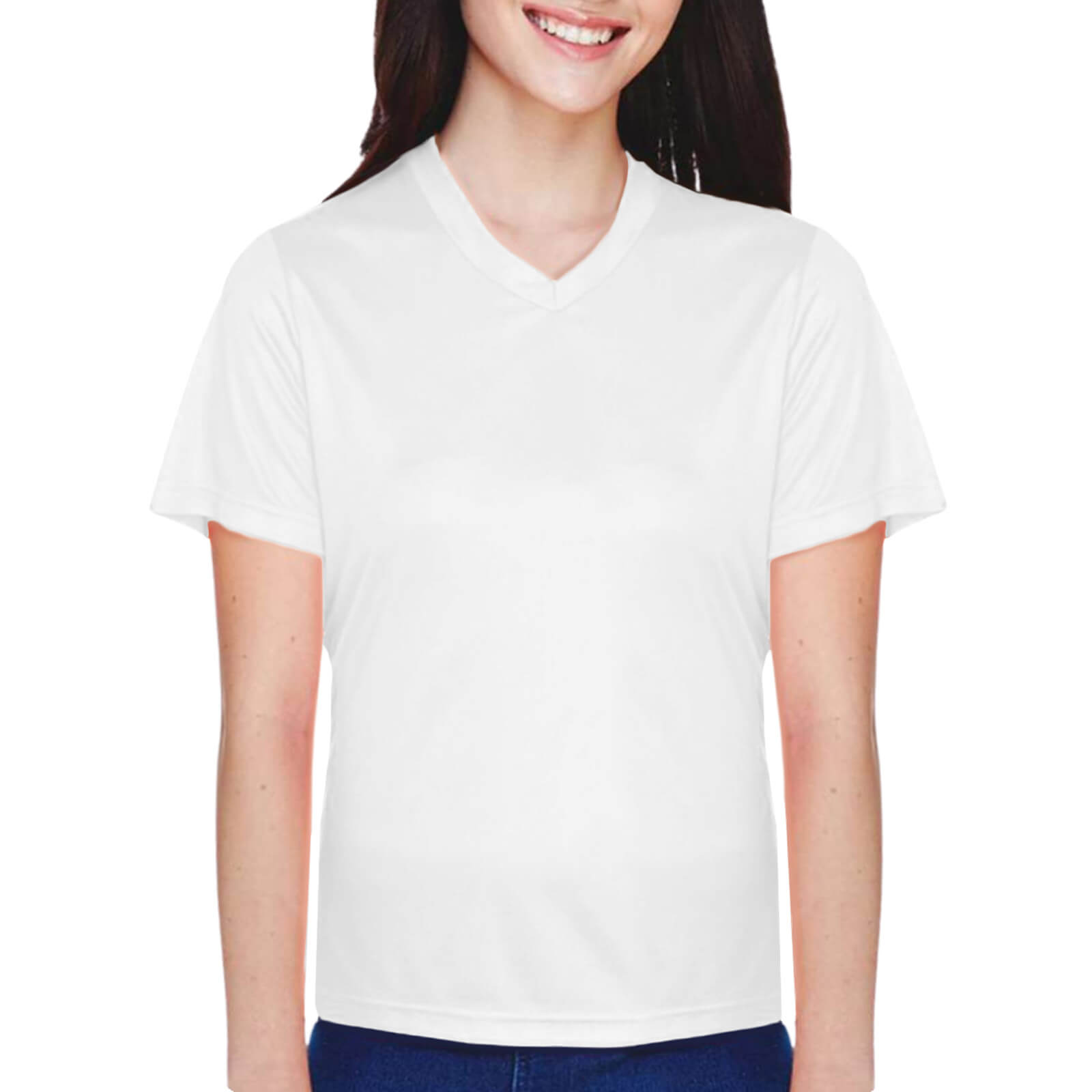 Women's Performance V-Neck T-Shirt Front