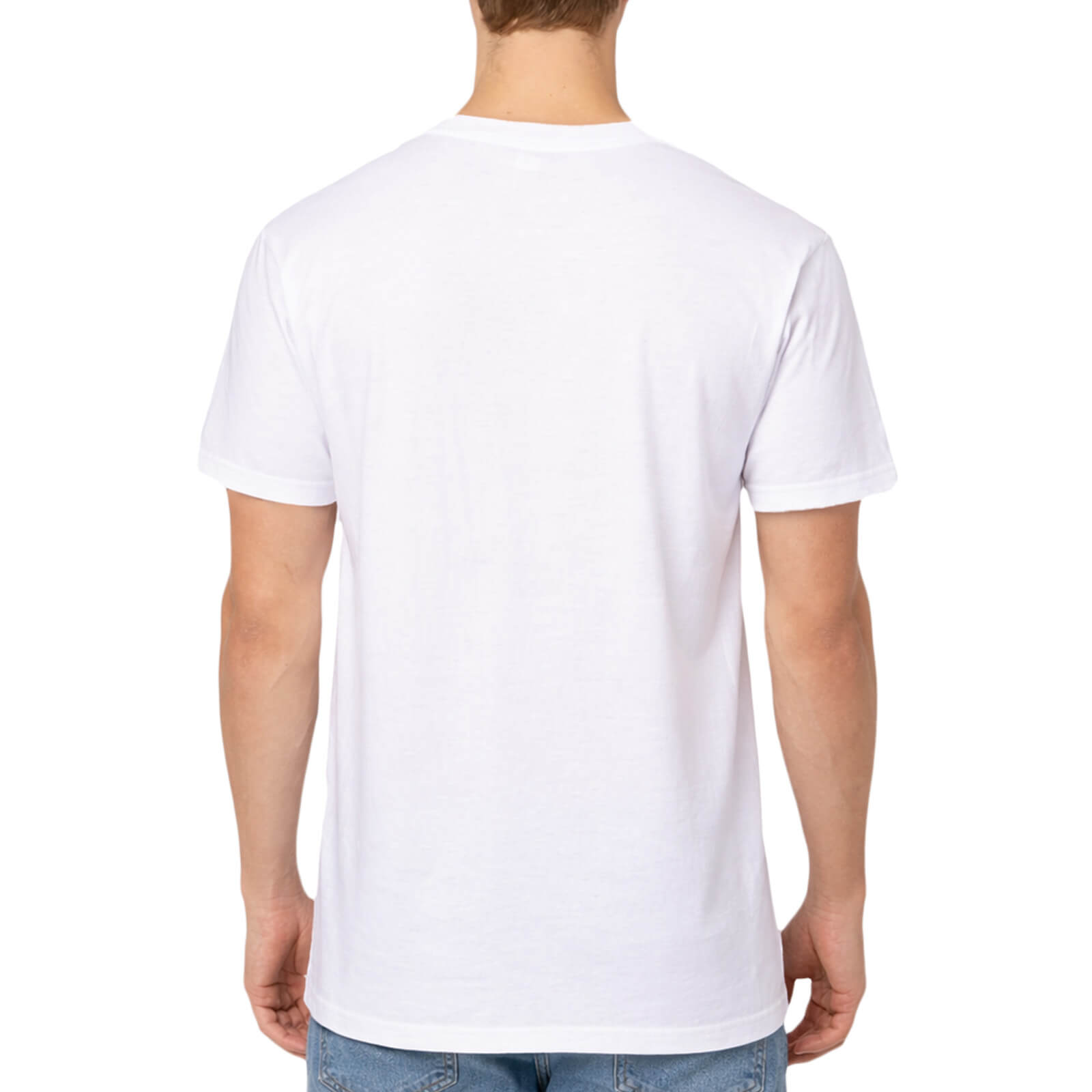 Unisex Heavyweight Jersey Pocket T-Shirt Back