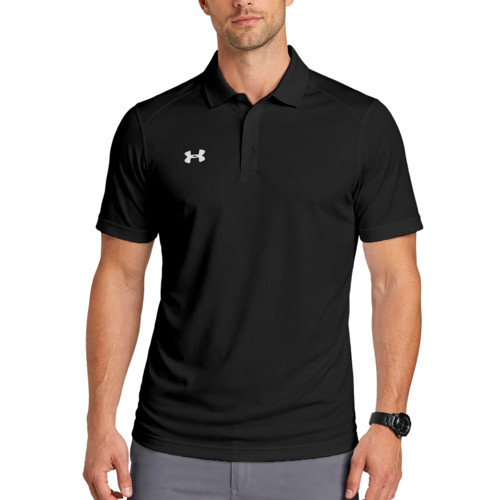 Under Armour Men's Polo Shirt (Embroidery) Front