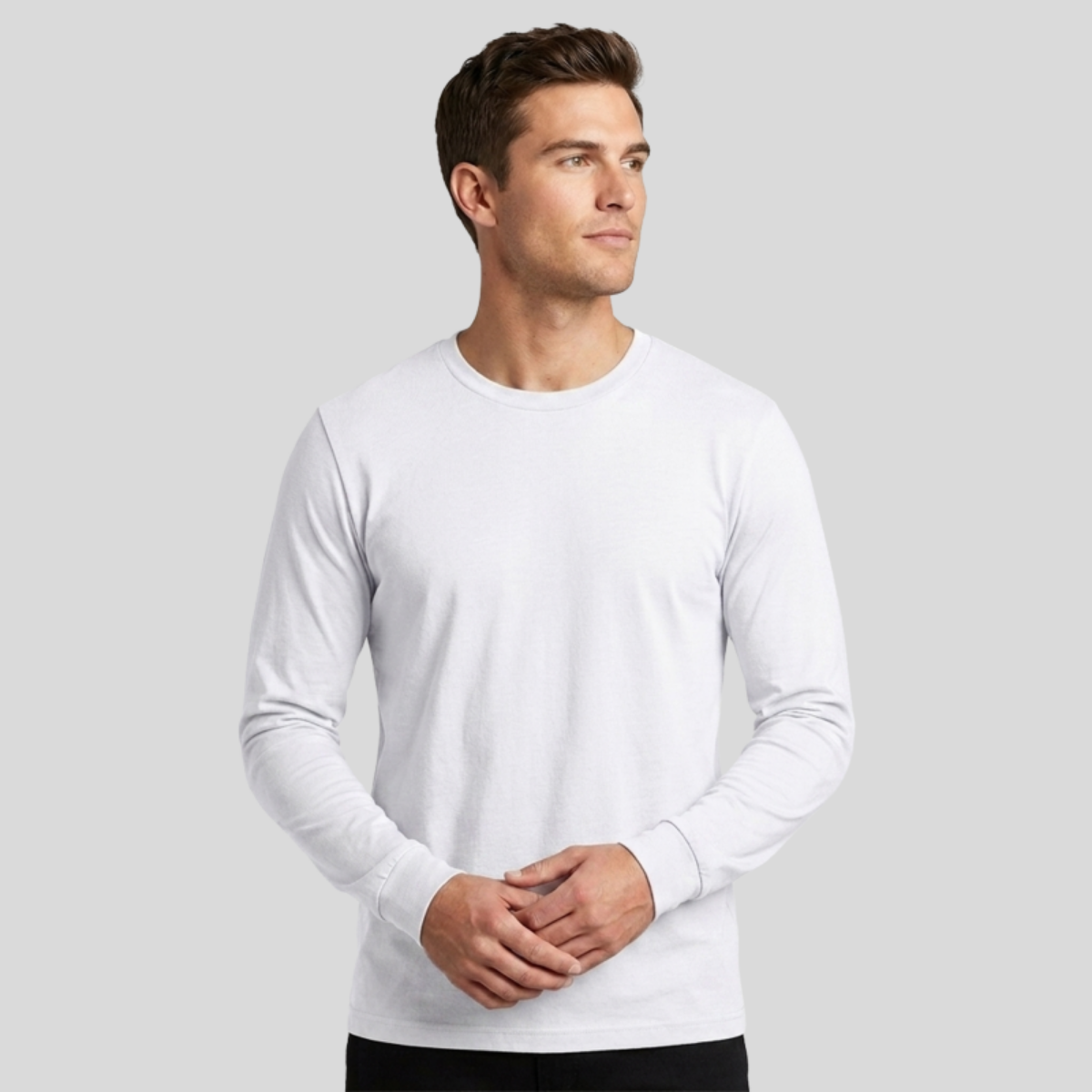 Champion Adult Long-Sleeve T-Shirt Front
