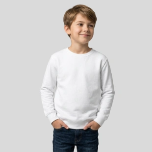 Bella + Canvas Youth Jersey Long Sleeve Tee Front