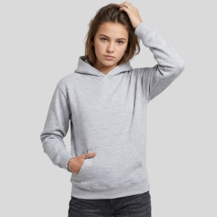 Just Hoods Youth Hooded Sweatshirt Front