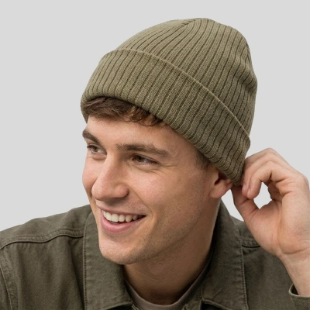 Atlantis Headwear Rio Sustainable Rib Knit Front