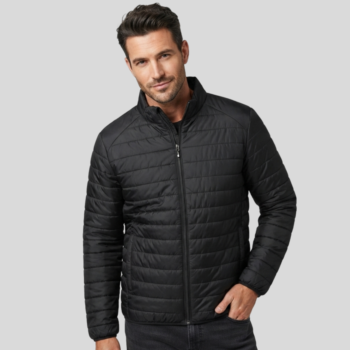 Men's Prevail Packable Puffer Jacket Front