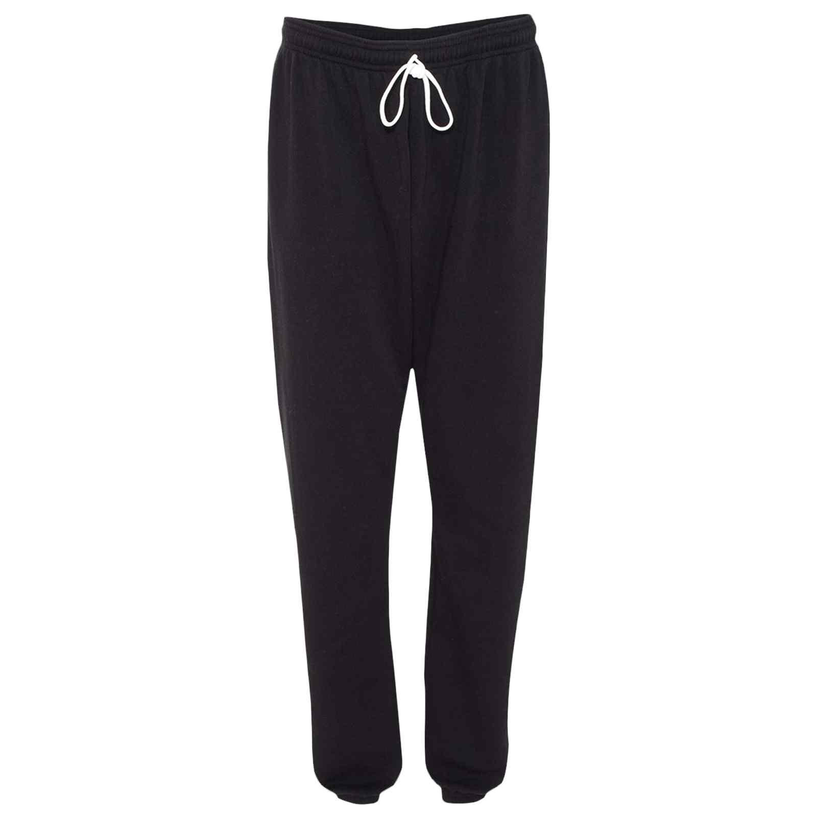 Bella + Canvas Unisex Sponge Fleece Long Scrunch Pant Front