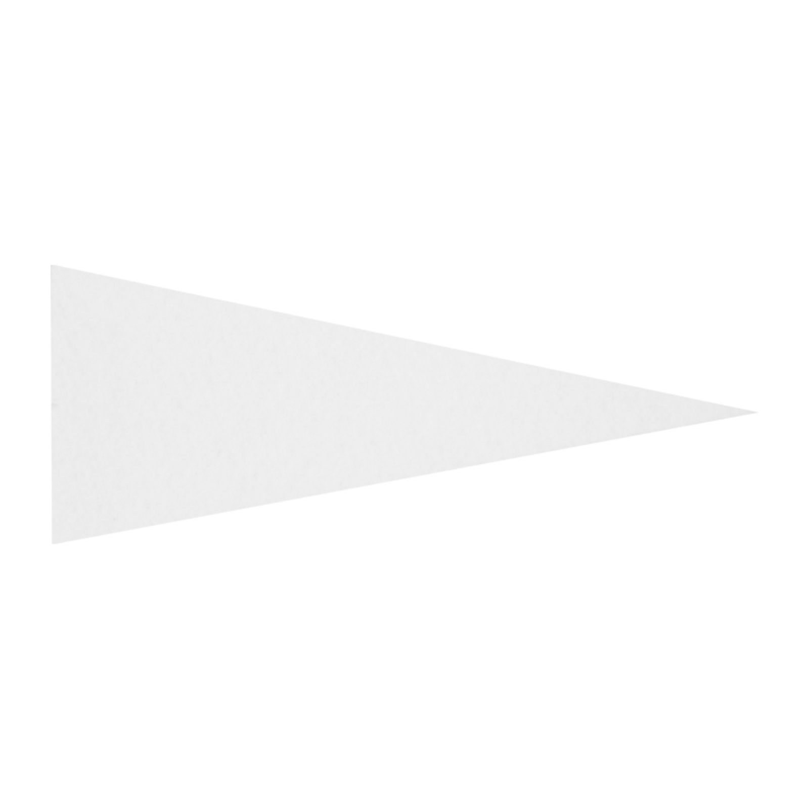 4" x 10" Felt Pennant Front