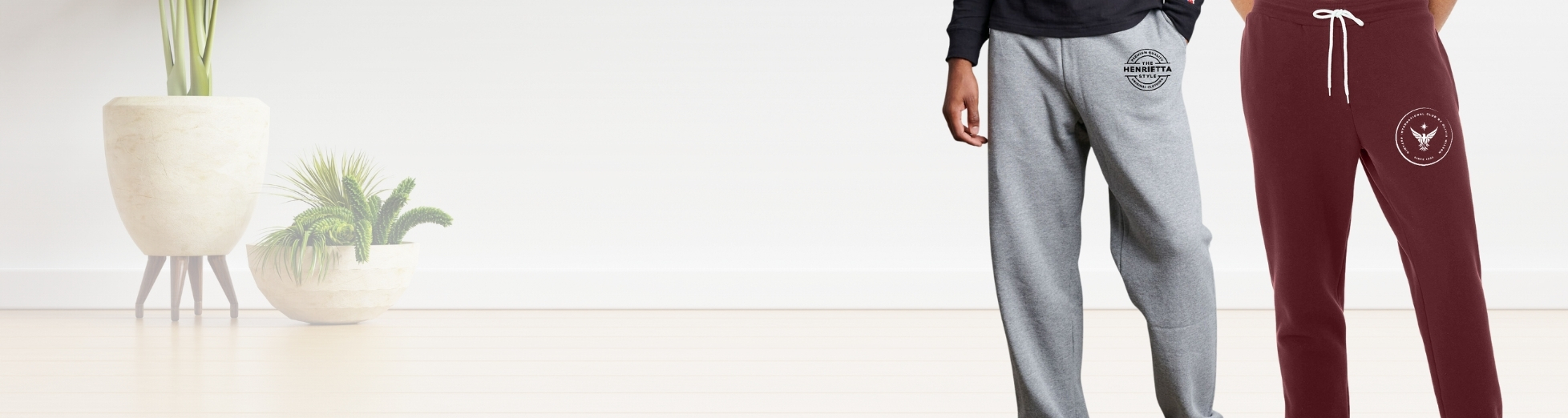 Joggers banner