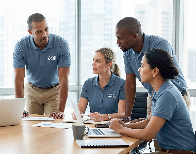Office and corporate team apparel
